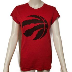 Raptors t-shirt, size small, red